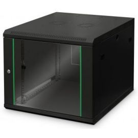 Шафа DIGITUS 19", 9U, Wall Mounting Dynamic Basic, 600x600 мм, 60кг максимально, чорна