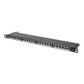 Патч-панель DIGITUS CAT 6 STP, 19", 0.5U, 24xRJ45, зібрана