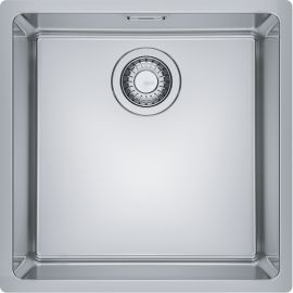 Кухонна мийка Franke Maris MRX 210-40/127.0598.745/нержав.сталь полірована/квадратна/440х440х180/врівень зі стільницею SlimTop