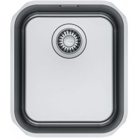 Мийка кухонна Franke Smart, нерж.сталь, прямокутник, без крила, 341х401мм, чаша - 1, монтаж під стільницю, SRX 110-34, нерж поліров.