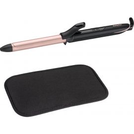 Плойка Babyliss, 37Вт, темп.режимов-6, D -19mm, 160-210С,  термо килимок, кварц, кераміка, чорно-рожевий