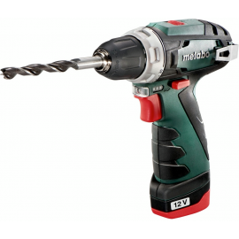 Шурупокрут-дриль акумуляторний Metabo BS 12В 1x2А·год 17·34Нм 0-360·0-1400об·хв сумка 0.95кг