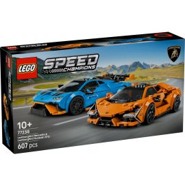 Конструктор LEGO Speed Champions Lamborghini Revuelto та Huracan STO