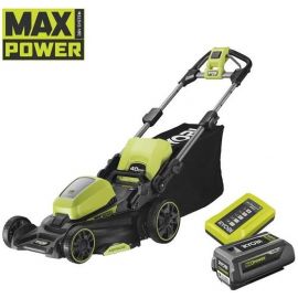 Газонокосарка акумуляторна Ryobi Max Power RY36LM40A-140 36В акб 1х4А·год 40см 50л 25-75мм 18.6кг
