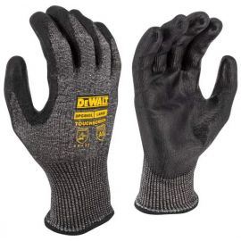 Рукавички робочі DeWalt універсальні р.9 з високою HPPE + скловолокно поліуретан