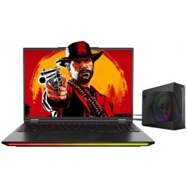Ноутбук Dream Machines RT5080-16 16QHD+, AMD R9-9955HX3D, 32GB, F2TB, NVD5080-16, DOS, чорний