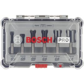 Набір пазових фрез Bosch Professional 8мм 6шт