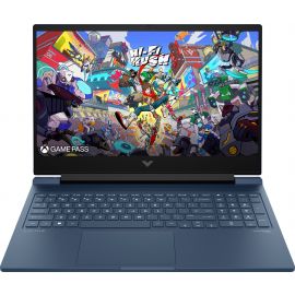 Ноутбук HP Victus 16-r1041ua 16.1" FHD IPS AG, Intel i5-14450HX, 16GB, F512GB, NVD3050-6, DOS, синій
