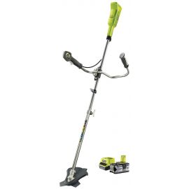 Тример садовий акумуляторний Ryobi ONE+ RBC18X20B4F 18В 20см ніж/ліска 30см 1х4А·год ергоремені Vertebrae 4.7кг