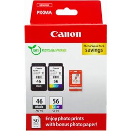 Комплект Canon No.46: Картридж Canon PG-46Bk/CL-56 кольор. Value Pack