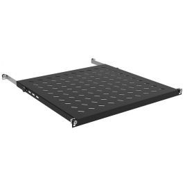Полиця ZPAS 19", 0.5U, глибина 650 мм, кріплення 650-750 мм, 70кг максимально, чорна