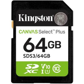Карта пам'яті Kingston SD   64GB C10 UHS-I V10 R100MB/s