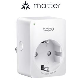 Розумна розетка компактна TP-LINK Tapo P110M N300 BT 16A