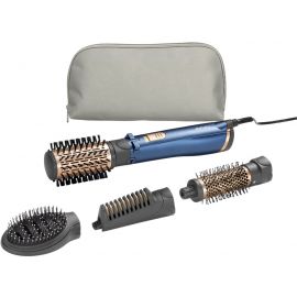 Фен-щітка Babyliss Style Pro, 1000Вт, 2 режими, іоніз-я, хол. Обдув, чохол для зберігання, кераміка, синій