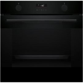 Духова шафа Bosch електрична, 76л, A, дисплей, конвекція, телескопічні направляючі, чорний