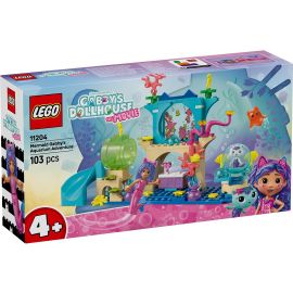 Конструктор LEGO Gabby's Dollhouse Акваріумні пригоди русалоньки Ґаббі