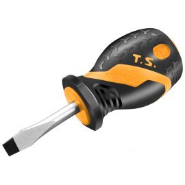 Викрутка Tolsen Ерго плоска, SL6.5x38мм, сталь CrV