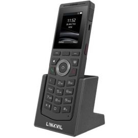 Телефон IP-DECT Fanvil W610D , кольоровий дисплей 2.0” 240x320 LCD, 4 SIP лінії, робота з DECT-базою W710D, підключення гарнітури через BT 5.0 або роз’єм 3,5 мм