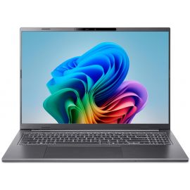 Ноутбук Acer Aspire 16 A16-11M 16" WUXGA IPS, Quallcomm X X1-26-100, 16GB, F512GB, UMA, Win11, сірий