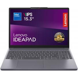 Ноутбук Lenovo IdeaPad Slim 3-15IRU10 15.3" WUXGA AG, Intel Core 3-100U, 16GB, F512GB, UMA, DOS, сірий