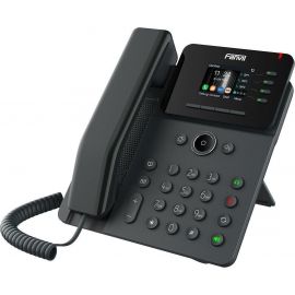 Телефон IP Fanvil V61W 2xGE LAN, Wi-Fi, 4 SIP line, BT 5.4, SW Linux, PoE, 2.4" кольоровий дисплей, чорний