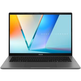 Ноутбук ASUS Vivobook S 14 S3407QA-KP003W 14" 2.5K IPS, Snapdragon X1 26 100, 16GB, F512GB, UMA, Win11, Сірий