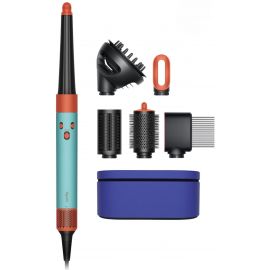 Стайлер Dyson Airwrap I.D. HS08 Curly/Coily Ceramic Patina/Topaz, 1300Вт, темп.режимів-3, D -30,40mm, насадок-6, кейс, кераміка, блакитно-мідний