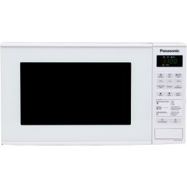 Мікрохвильова піч Panasonic, 20л, 800Вт, гриль, дисплей, білий
