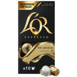 Кава L`OR капсули  Espresso Or Absolu, 100% арабіка, 10шт, Nespresso
