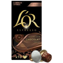 Кава L`OR капсули  Espresso Chocolat, 100% арабіка, 10шт, Nespresso