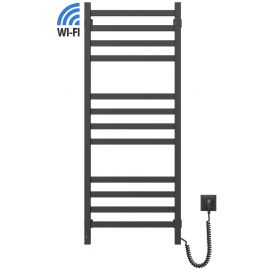 Рушникосушка Navin електрична Авангард, 1200х480х71мм, Wi-Fi, сталь, чорний муар, праве підключення