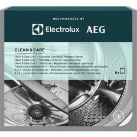 Набір Electrolux для чищення пральних та посудомийних машин, 6x50гр