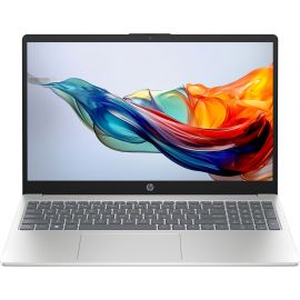 Ноутбук HP 15-fc0175ua 15.6" FHD IPS AG, AMD R5-5625U, 16GB, F512GB, UMA, DOS, сріблястий