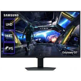 Монітор Samsung 32" S32DG700E HDMI, DP, USB, Bluetooth, OLED, 3840x2160, 144Hz, 1ms, G-Sync Compatible