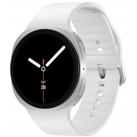 Смарт-годинник Samsung Galaxy Watch 8 44мм (L330) 1.47", 480x480, sAMOLED, BT 5.3, NFC, 2/32ГБ, сріблястий