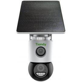IP-камера Tiandy TC-H363U Spec:W/4G/U/SE/4mm/V4.0, 6MP, Fixed Color Maker 4G PT, 4mm, f/1.0, LED20m, DC5V, Batt.10400mAh, Solar panel, IP65, Speaker