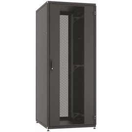 Шафа ZPAS 19", 42U, SZB IT, одностулкові передні та задні перфоровані двері, 800x1000 мм, максимально 1500кг, чорна