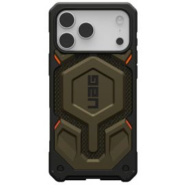 Чохол UAG для iPhone 17 Pro Max, Monarch Pro MagSafe, Kevlar Element Green