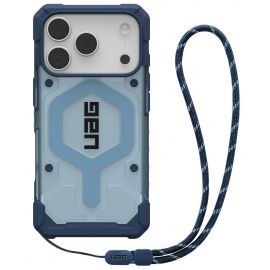 Чохол+ремінець UAG для iPhone 17 Pro, Pathfinder Clear MagSafe Bundle, Blues Lanyard