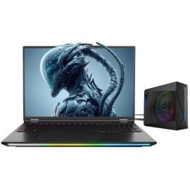 Ноутбук Dream Machines RX5090-16 16WQXGA, Intel U9-275HX, 32GB, F2TB, NVD5090-24, DOS, чорний