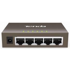 Комутатор TENDA TEG1005D 5xGE, Desktop метал, Некерований