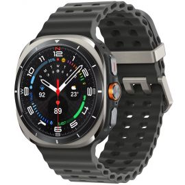 Смарт-годинник Samsung Galaxy Watch Ultra (2025) 47мм e-SIM (L705) 1.5", 480x480, sAMOLED, BT 5.3, NFC, 2/64ГБ, сріблястий титановий