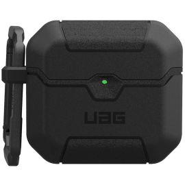 Чохол UAG для AirPods (Gen 4, 2024), Scout, Black