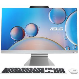 Комп'ютер персональний моноблок ASUS M3702WFAT-WPF0030 27" FHD AG Touch, AMD R5-7520U, 8GB, F1TB, UMA, WiFi, кл+м, Без ОС, білий