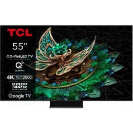 Телевізор 55" TCL MiniLED 4K 144Hz Smart Google TV Titan ONKYO sound