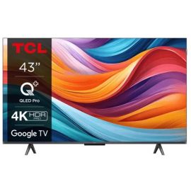 Телевізор 43" TCL QLED 4K 60Hz Smart Google TV Titan