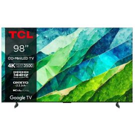Телевізор 98" TCL MiniLED 4K 144Hz Smart Google TV Titan ONKYO sound