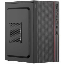 Корпус 2E TeamX TMX03 з БЖ 2E ATX500W, 2xUSB3.0, 1x80мм, VGA 220мм, mATX, чорний