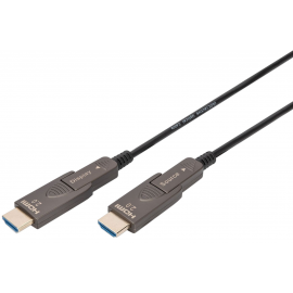 Кабель DIGITUS HDMI (M/M), 4K, AOC, 10м, чорний