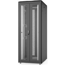 Шафа DIGITUS 19", 42U, Network Unique, подвійні перфоровані двері, 800x1000 мм, 800кг максимально, чорна